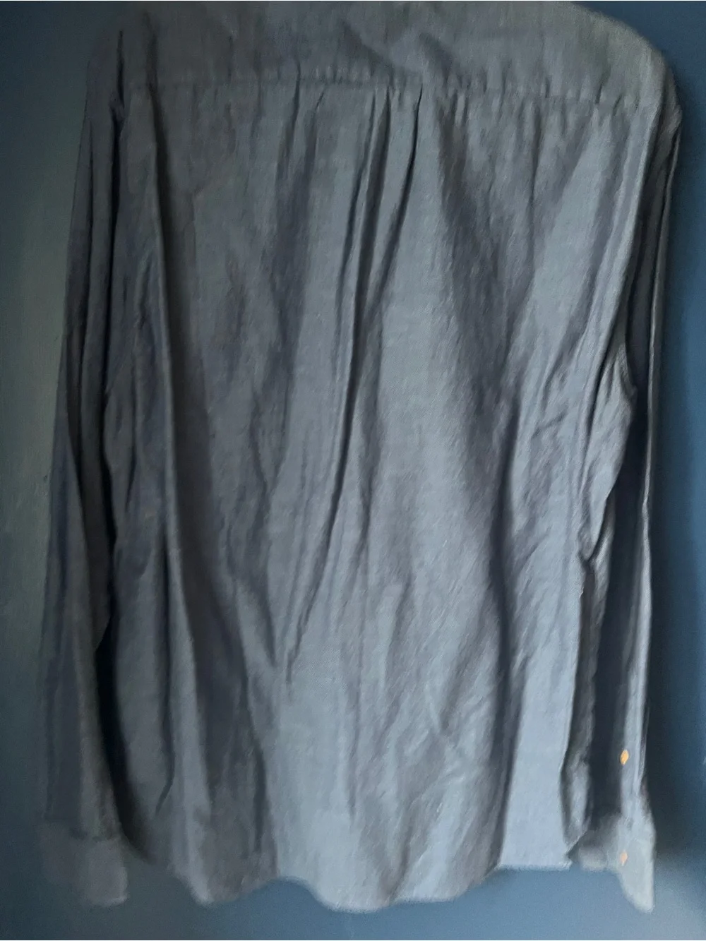 J.Crew XL Dark Chambray Button Down Shirt Men’s 100% Cotton Long Sleeve Classic